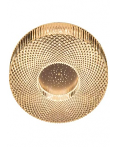 Decorative Round Flush Mount LED Ceiling Light Fixture (Each)