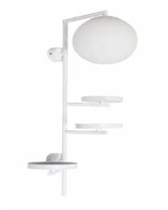 LAMP 9774W-WH WALL (Each)