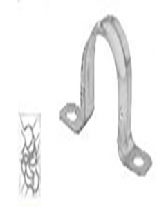 1 1/2 in. 2 Hole Metal Pipe Strap (5pc) (Each)