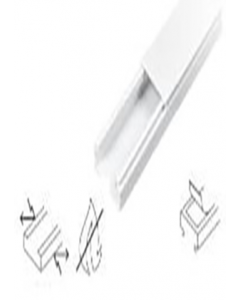 3/8 in. x 3/4 in. x 6.6 ft.  Electrical Trunking (Each)