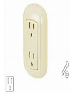 Surface Mount Duplex Grounded Receptacle (47350) (Each)