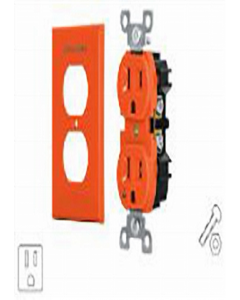 Duplex Grounded Receptacle (46105) (Each)