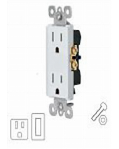 Duplex Grounded Receptacle (Each)