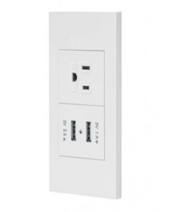 Decor Combination Receptacle Outlet (Each)
