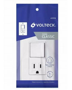 Combo Switch/Receptacle Outlet White (Each)