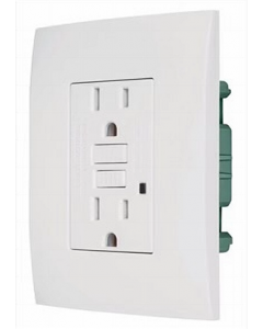 Decor GFCI Receptacle 3 Pin Outlet (Each)