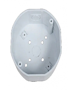 4 in. Octagonal Box White (Each)