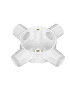 20 mm. Intersection Besa Box White (Each)