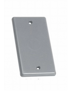 Handy Box Blank Cover Galvanized Finish (Each)