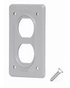 Duplex Receptacle Cover (46430) (Each)