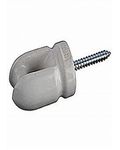2-1/4  in. Screw Type Porcelain Wire Holder (Each)