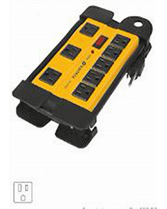 8 Outlet 1200 Joules Surge  with 3 ft. Cord (Each)