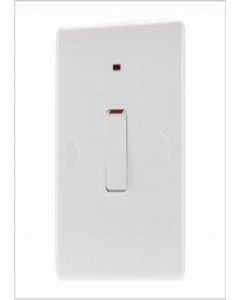 45Amp. Double Pole Pilot Light Switch (Each)