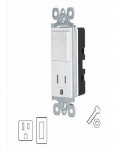 SWITCH/SOCKET 46008 COMBO DÉCO (Each)