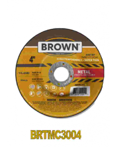 4 in. Metal Cutting Disc (Each)
