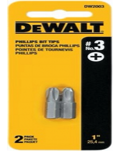 1 in. Bit Tip DW2003 (Each)