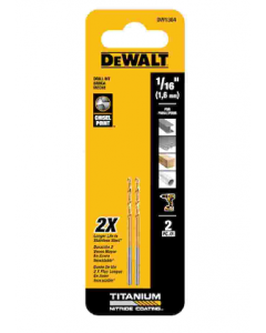 1/16 in. Titanium Drill Bit DW1304 (Each)