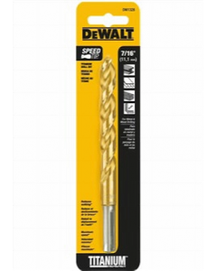 7/16 in. Titanium Drill Bit DW1328 (Each)