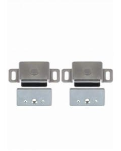 2 in. X 1-1/4 in. Magnetic Cabinet Touch Catch (Each)
