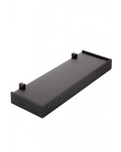 40 cm. Black Wood Floating Shelf (Each)