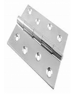 4 in. Steel Plated Butt Hinge (Pair)