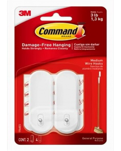 Medium Mounting Wire Hook (Each)