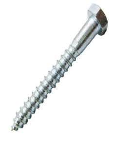 1/2 in. X 2-1/2 in. Metal Lag Screw (Each)