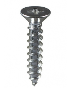 #10 X 3 in. Metal Coarse Thread Countersunk Sheet Metal Screw 1 pc. (Each)