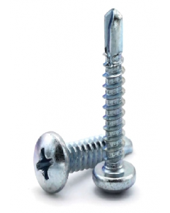 #6 X 1/2 in. Metal Coarse Thread Pan Head Self Drilling Screw 1 pc. (Each)