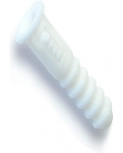 #8-10-12 Plastic Ribbed Screw Anchor 1 pc. (Each)
