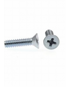 10-24 X 1 in. Metal Countersunk Machine Screw 1 pc. (Each)
