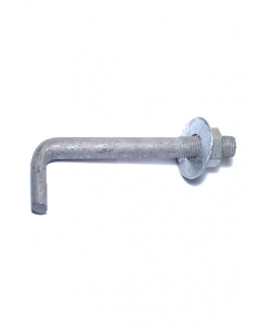 1/2 in. X 8 in. Metal Bent Anchor Bolt 1 pc. (Each)