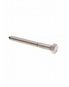 1/2 in. X 3-1/2 in. Metal Lag Screw (Each)