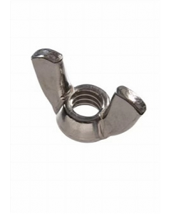 8-32 Metal Coarse Thread Wing Nut 1 pc. (Each)