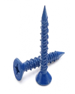 3/16 in. X 1-1/4 in. Steel Coarse Thread Concrete Screw 1 pc. (Each)