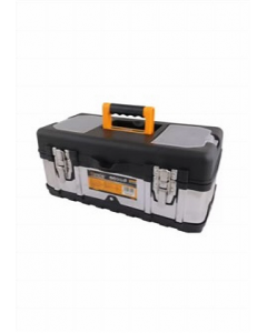 15 in. Toolbox Black And Silver Finish (Each)