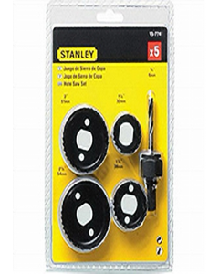 5 pc Hole Saw Set (Each)