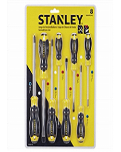 8 pc Chrome Screwdriver Set (Each)