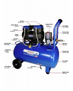 50 ltr. Best Value Air Compressor H27081 (Each)