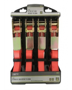 1 in. X 10 ft. Ratchet Tie Down (Each)