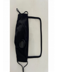 Mask with face shield & valve (Each)