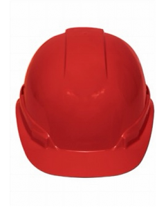 Red Plastic Hard Hat (Each)
