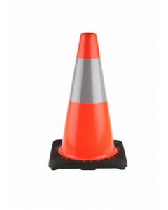 Orange 18 in. Flexible Safety Cone (Each)