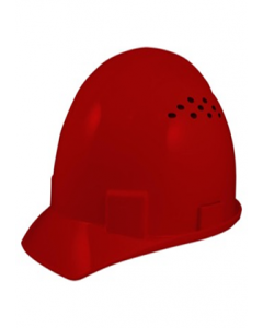 Red Vented Hard Hat (Each)