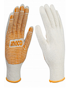 Extra Large Knitted and PVC Gloves (Each)