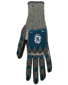Blue  And Grey Large Work Gloves (Each)