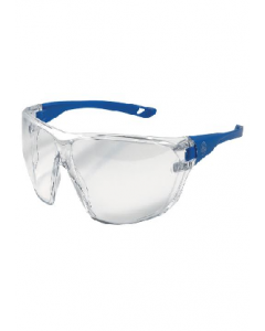 Clear Lens Blue Safety Glasses (Each)