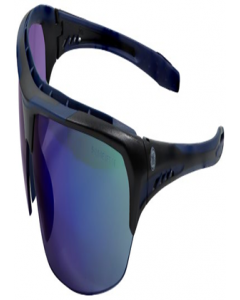 Blue Lens Blue/Black Safety Glasses (Each)