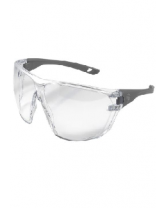 Clear Lens Gray Safety Glasses (Each)