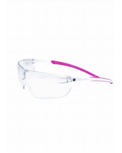 White/Pink Safety Glasses (Each)